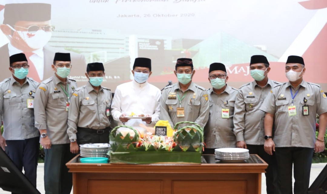 Foto : Acara Tasyakuran Satu Tahun Kementerian Pertanian Kabinet Indonesia Maju di Bawah Pimpinan Mntan SYL.