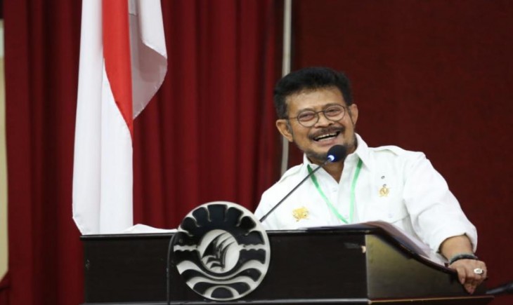 Foto : Mentan Syahrul Yasid Limpo. Sumber Foto : Republika