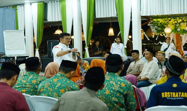 Foto : Mentan SYL menggelar dialog interaktif dengan ratusan anggota Perhimpunan Penyuluh Pertanian Indonesa (Perhiptani) di Kabupaten Takalar Sulawesi Selatan.