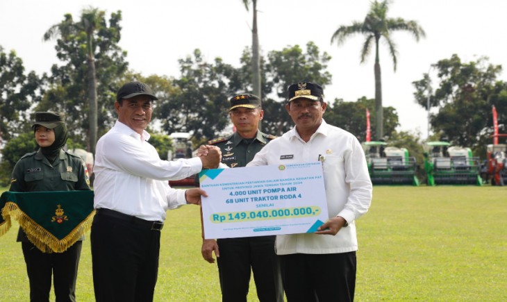 Plt. Gubernur Jateng Apresiasi Mentan Amran atas Solusi Cepat Bagi Petani. (Foto: Dok. Kementan)