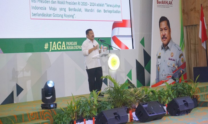 Foto : Inspektur Jenderal (Irjen) Kementerian Pertanian (Kementan) Dr. Jan S. Maringka.