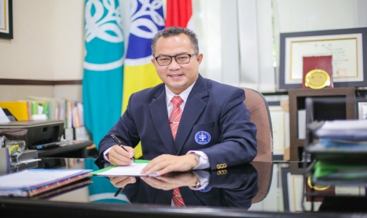 Foto : Rektor Institut Pertanian Bogor (IPB), Arif Satria. Sumber Foto : Republika