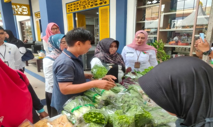 Pemkot Tanjungpinang menggelar pasar murah (Pemkot Tanjungpinang)