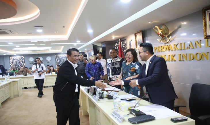 DPD RI mengapresiasi respons cepat Mentan, Andi Amran Sulaiman, dalam menyelesaikan konflik panjang antara petani singkong dan para pengusaha industri di Provinsi Lampung. (Foto: Dok. Kementan)