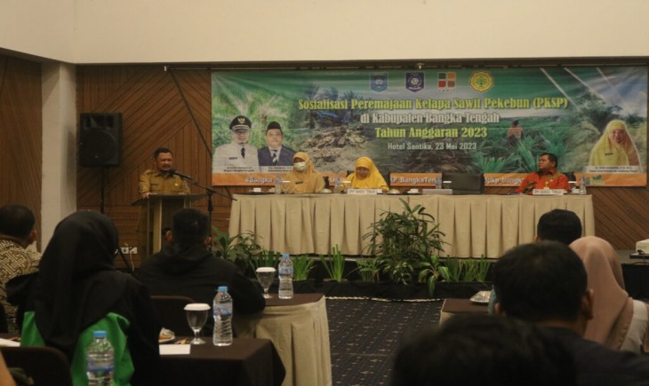Sosialisasi PKSP di Bangka Tengah (Istimewa)