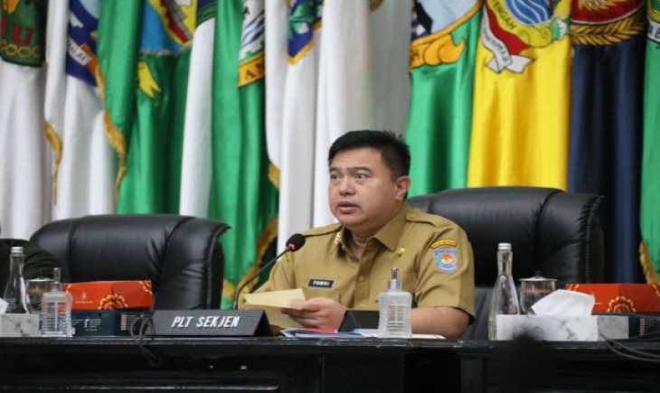 Plt. Sekretaris Jenderal (Sekjen) Kementerian Dalam Negeri (Kemendagri) Tomsi Tohir (Foto : Dok. Kemendagri)