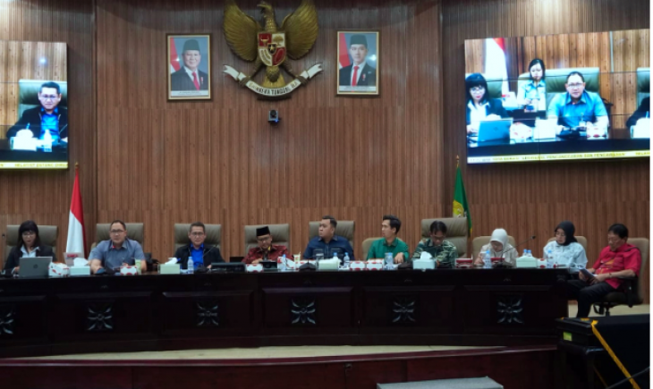 Foto: Bapemperda DPRD Kota Bekasi Godok Aturan Pencegahan Penyimpangan Seksual dan Produk Halal.
