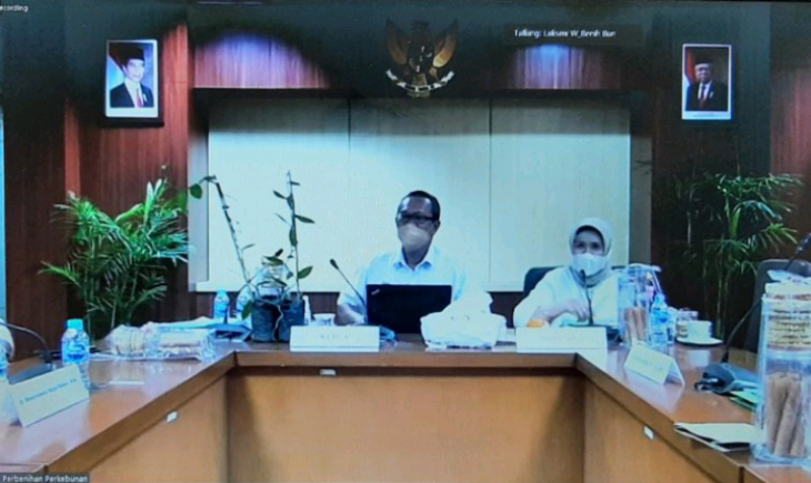 Foto : Sidang Pelepasan Varietas Tanaman Perkebunan Semester II tahun 2021.