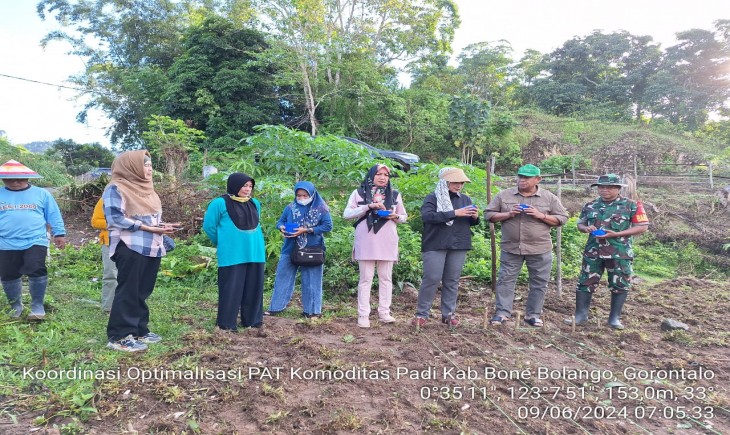 Foto : Kepala Pusat Pendidikan Pertanian melakukan kunjungan ke Kabupaten Bone Bolango tanggal 8 sd 9 Juni 2024.