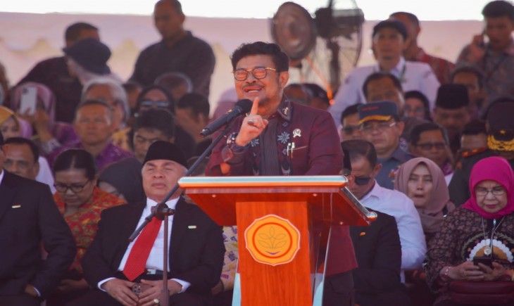 Menko Perekonomian Apresiasi Gelaran Penas XVI Petani. (Foto : Dok. Kementan)