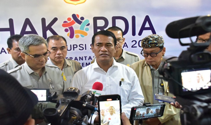 Mentan Amran Minta Pegawai Perangi Korupsi Sampai Ke Akarnya. (Dok. Kementan)