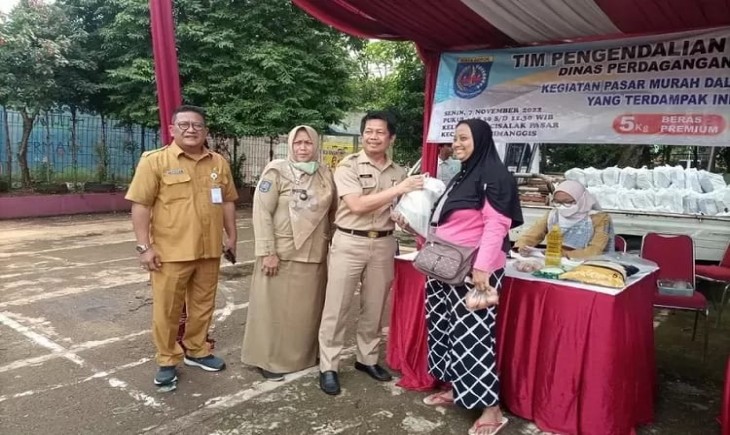 Pemkot Depok gencarkan pasar murah jelang Lebaran 2023. (Pemkot Depok)