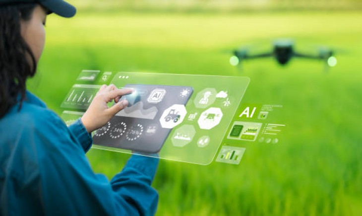 “Ilustrasi” teknologi AI pertanian. (Foto: iStockphoto)