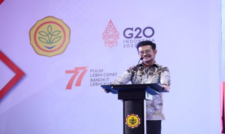 Foto : Menteri Pertanian Syahrul Yasin Limpo.