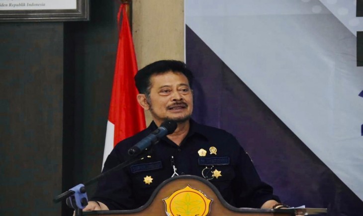 Foto : Menteri Pertanian Syahrul Yasin Limpo.