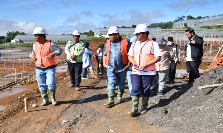 Foto : Kementan optimis Pembangunan Nursery Moderen Perkebunan seluas enam hektare (Ha) di Cianjur.