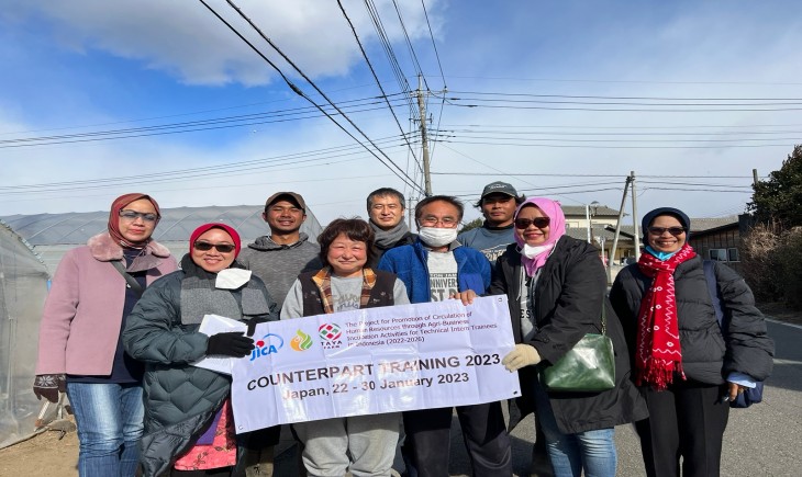 Foto :Kementan Cetak Peserta Magang Jepang Jadi Role Model Agripreneur Sukses.