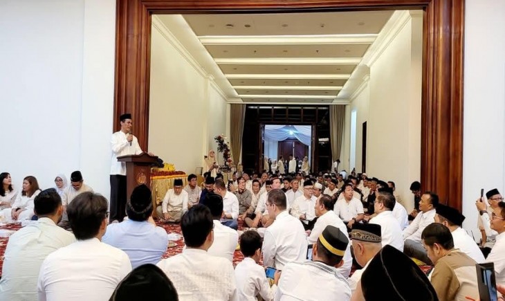Peserta Buka Puasa Bersama IKA Unhas – Himpuni di Kediaman Mentan Amran Lebih dari 1000 Orang. (Foto: Dok. Kementan)