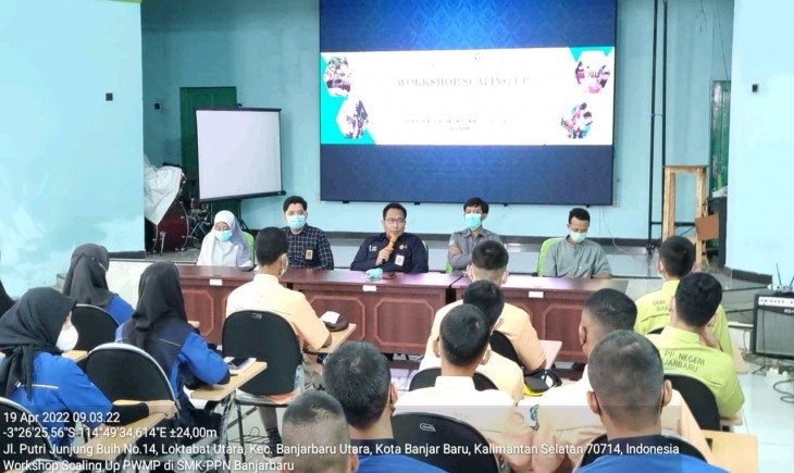 Foto : Kementerian Pertanian Menggelar Scaling Up Siswa Peserta PWMP Di Banjarbaru.