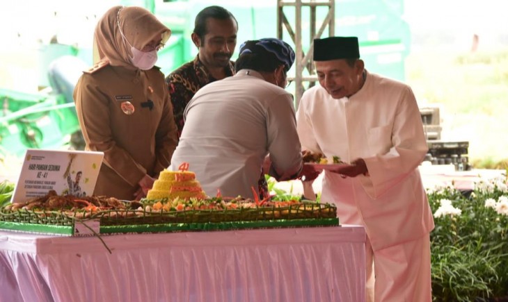 Foto : Perayaan Hari Pangan Sedunian (HPS) di Cirebon.