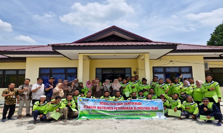 Kegiatan yang dilakukan oleh BSIP Riau adalah dengan melakukan sosialisasi dan identifikasi standar instrumen peternakan pada hari Selasa (29/10/2024). (Foto: Dok. BSIP Riau)