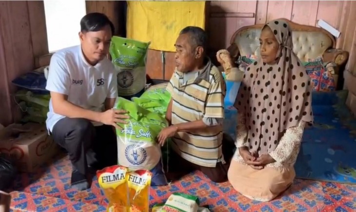 Viral di Medsos, Mentan Amran Gerak Cepat Bantu Keluarga Pak Jafar di Baubau. (Foto: dok. Kementan)
