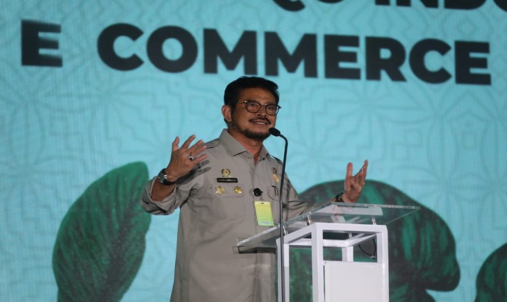 Foto : Mentan Syahrul Yasin Limpo.