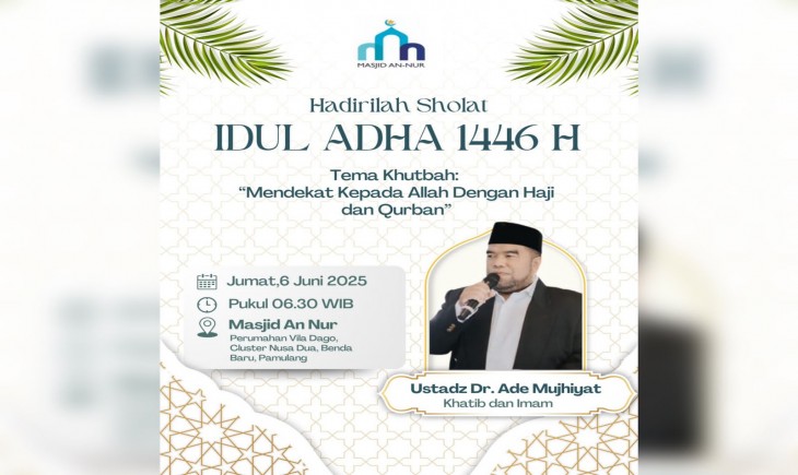 Foto: Dr. H. Ade Mujhiyat (Pengurus Pusat PP IKADI).