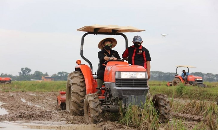 Foto : Mentan Syahrul Yasin Limpo .