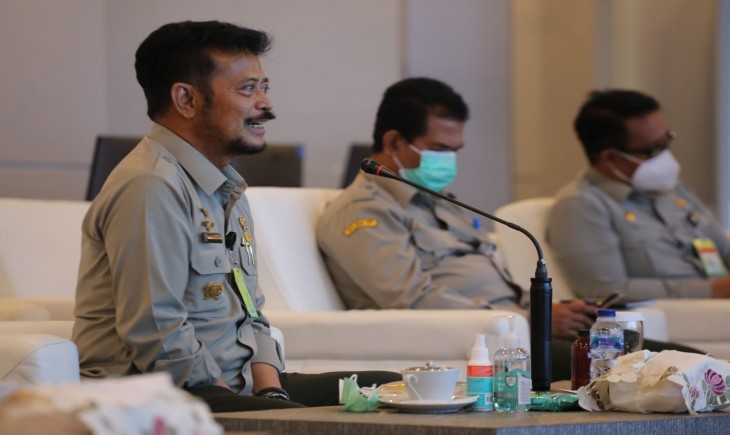 Foto : Menteri Pertanian Syahrul Yasin Limpo.