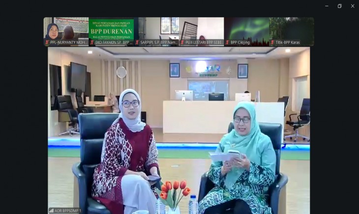 MSPP Jelaskan Strategi Penguatan Administrasi Kepegawaian Usai Pengalihan Penyuluh Pertanian ke Pemerintah Pusat. (Foto: dok. Kementan)