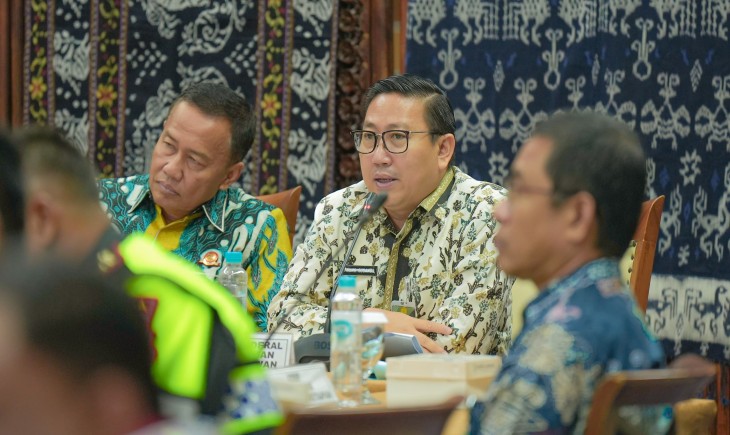 Kementan secara aktif terlibat dalam diskusi kebijakan yang digelar oleh Kemenhub bersama Asosiasi Pengemudi Angkutan Barang di Kantor Pusat Kemenhub, (24/6/2025). (Dok. Kementan)