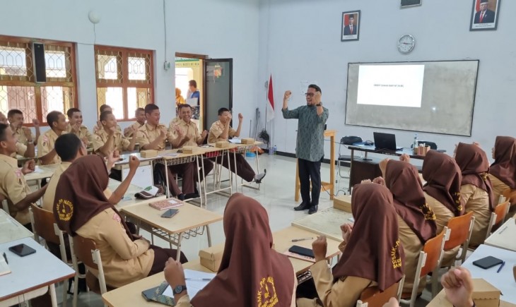 Foto : SMK-PP Negeri Banjarbaru kembali menggelar Workshop Scalling UP bagi siswa peserta PWMP di 2023.