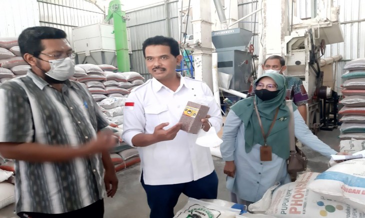 Foto : Kementan Dampingi Ombudsman RI Kembali Melakukan Monitoring Kegiatan Kostraling dan Penyaluran KUR bagi Petani di Kabupaten Sragen, Jawa Tengah.