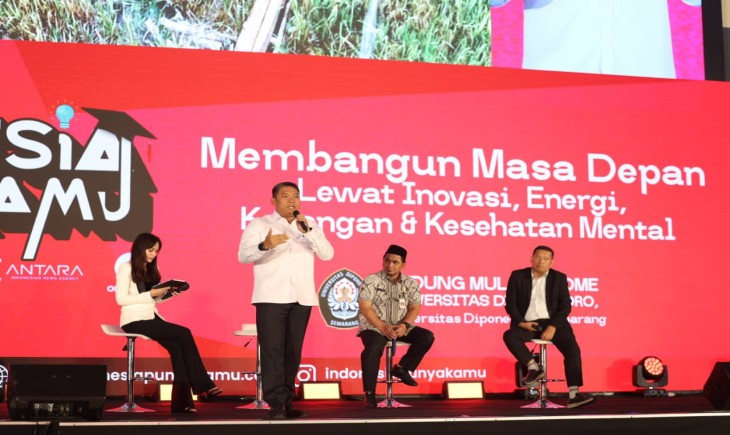 Dihadapan Mahasiswa Undip, Wamentan Sudaryono Bongkar Strategi Swasembada 100 Tahun ke Depan. (Foto: dok. Kementan)