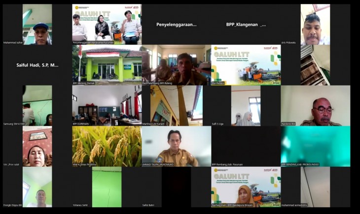 Lewat Ngobros, Kementan Dorong Penyuluh Pertanian Optimalkan Pelaporan LTT melalui E-Pusluh. (Foto: dok. Kementan)