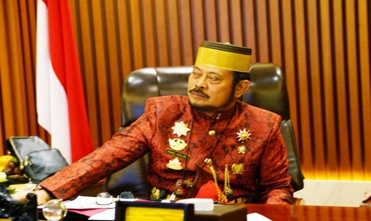 Foto : Mentan SYL Ditunjuk Sebagai Ad Interim Menteri LHK.