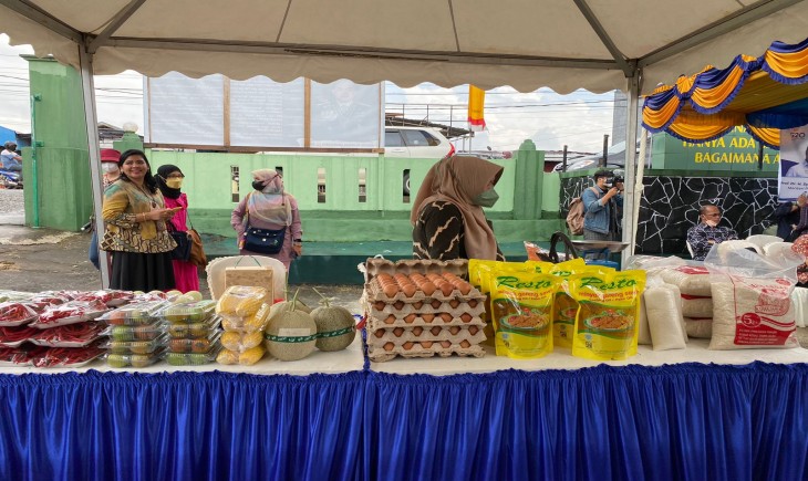 Foto : Gelar Pangan Murah Samarinda.