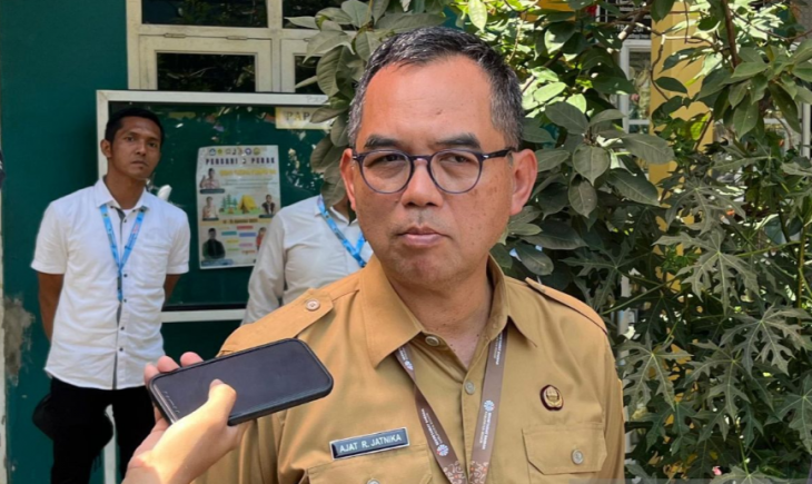 Foto: Sekda Kabupaten Bogor Ajat Rochmat Jatnika di Cibinong, Kabupaten Bogor, Jawa Barat.