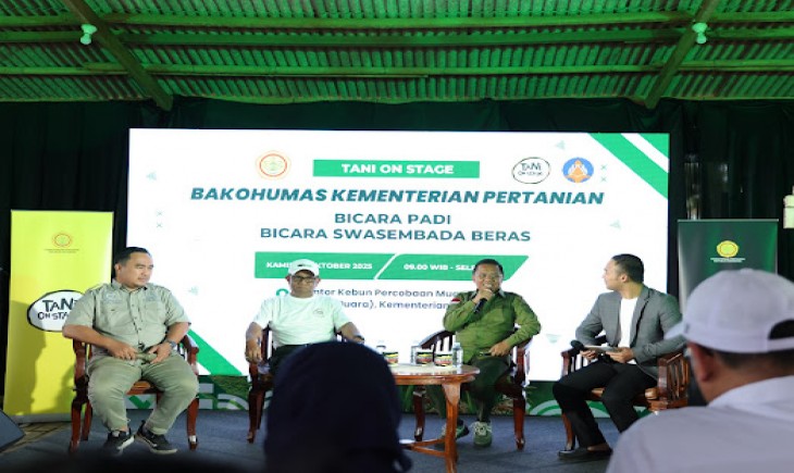 Kerja Nyata Kementan: Swasembada Beras di Depan Mata, Dunia Akui Lompatan Produksi Indonesia. (Foto: dok. Kementan)