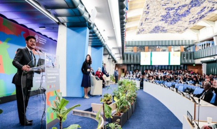 Menteri Pertanian (Mentan) Republik Indonesia Syahrul Yasin Limpo (SYL) menghadiri Global Conference on Sustainable Livestock Transformation yang diadakan oleh Food and Agriculture Organization (FAO) di Roma (telusur.co.id)