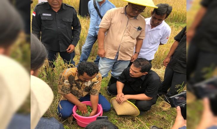 Foto : Kementan Melakukan Kunjungan Kerja ke Kabupaten Blitar, Jatim.