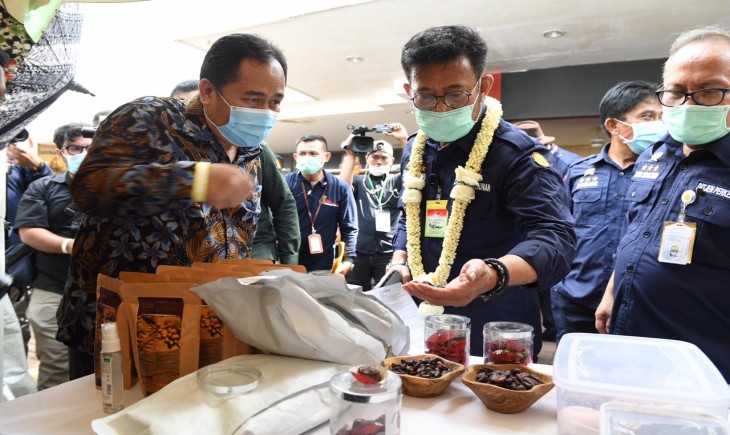 Foto : Mentan Syahrul Yasin Limpo.