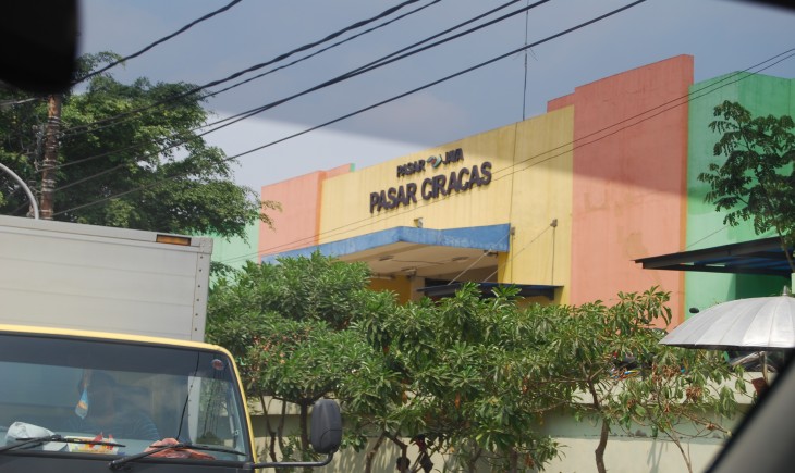 Pasar Ciracas, Jakarta Timur.