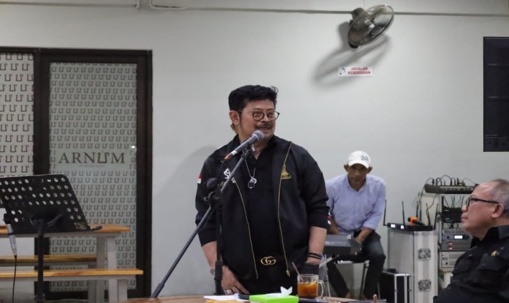 Foto : Menteri Pertanian Syahrul Yasin Limpo.