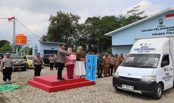 Resmi beroperasi, SPPG Polres Tulungagung sasar anak dan ibu di Sumbergempol. (Foto : dok. Polres Tulungagung)