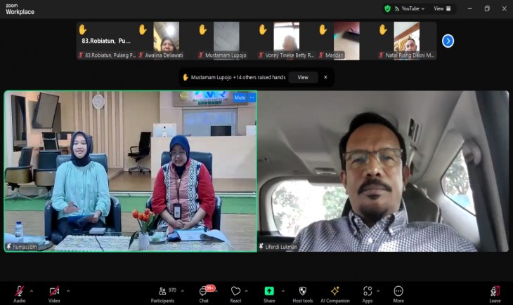 MSPP volume 27 dengan tema "Inovasi Budidaya Buah Tropis Untuk Meningkatkan Produktivitas dan Kualitas", di Ruang AOR BPPSDMP, Jumat (30/08/2024). (Foto: Dok. kementan)