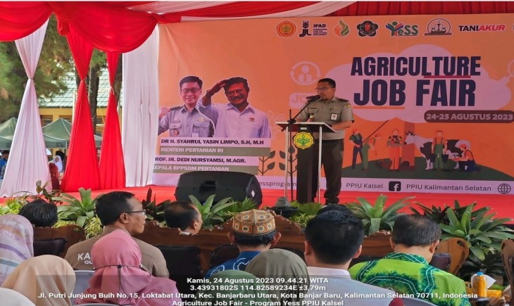 Kementan Fasilitasi Job Seeker Kalimantan Selatan. (Dok. Kementan)