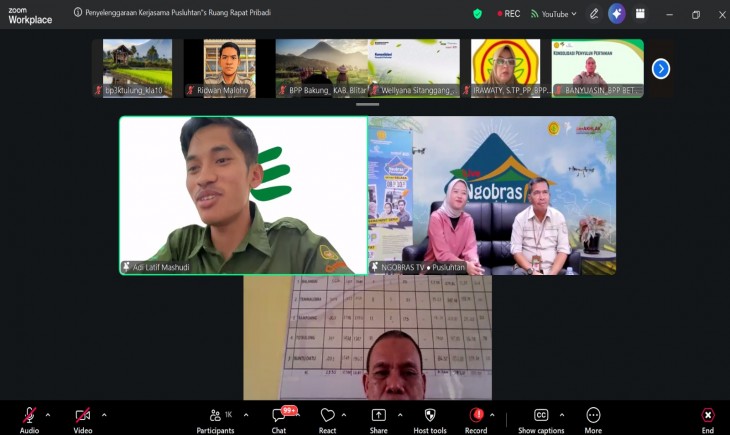 Ngobrol Asik Penyuluh dan Petani (Ngobras) Volume 9, Selasa (31/03/2026). (Foto : Kementan)