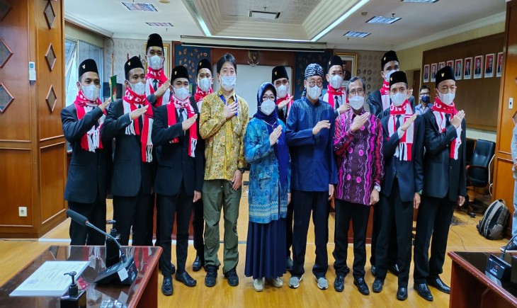 Foto : Kementan Mengirim Sejumlah Generasi Milenial Untuk Mengikuti Young Farm Leaders Training Program In Japan.